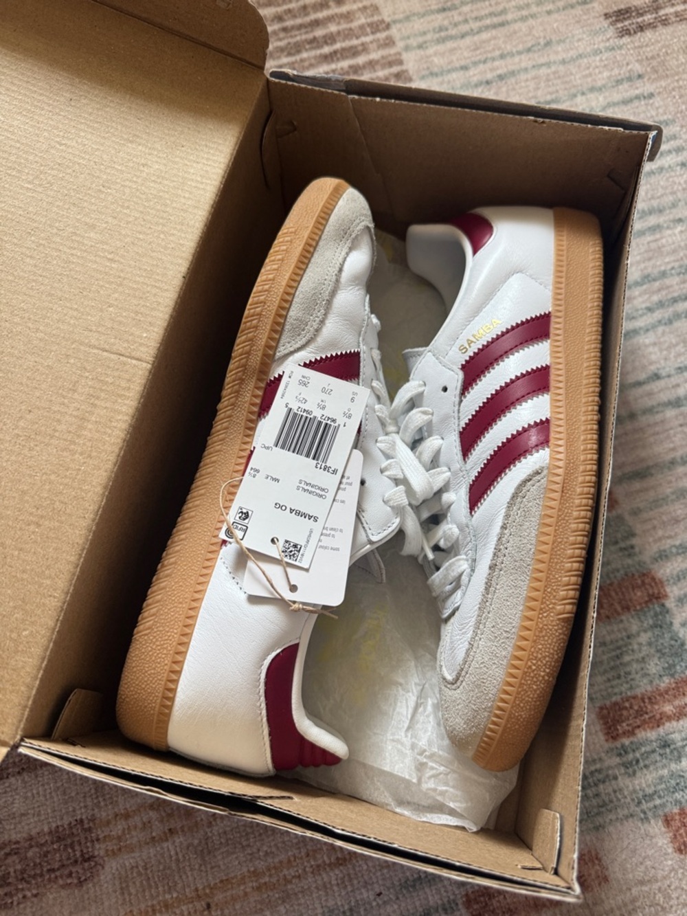 adidas Originals Samba OG Casual Shoes - Picture 11 of 12